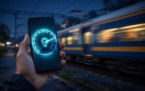 Train speed test – check live train speed with GPS